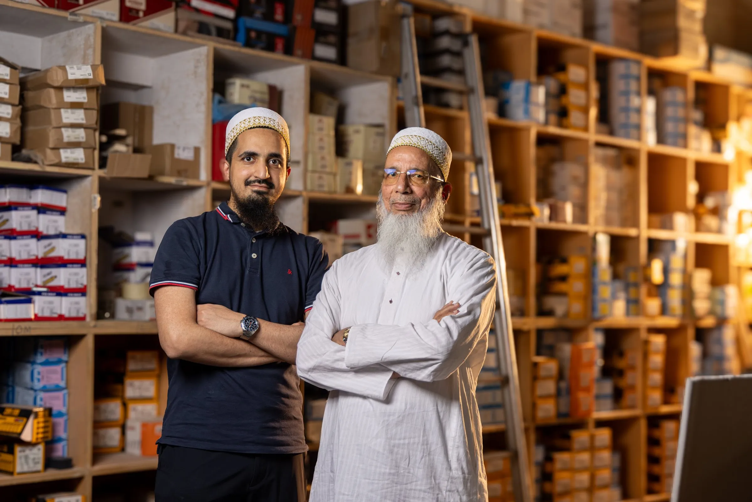 The Albathaa team in our Al Quoz warehouse