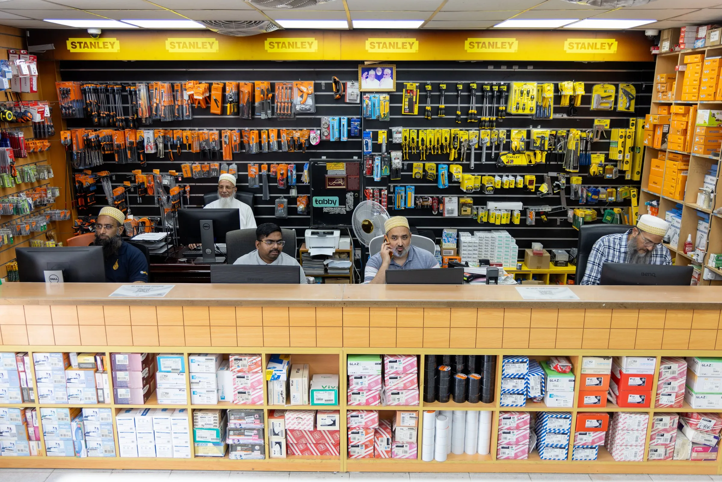 The Albathaa trade counter in Al Quoz